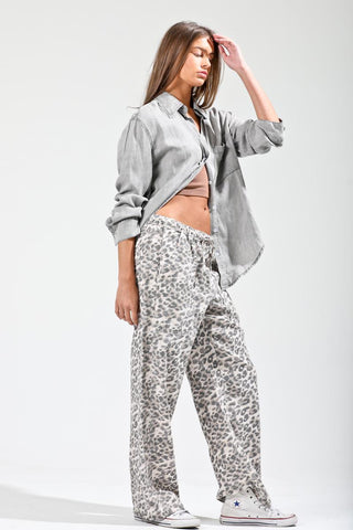 Can't be Tamed Drawstring Pants - Boutique Bella BellaBottoms