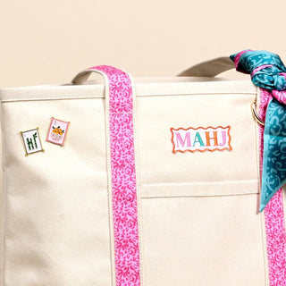 Canvas Tote Bag–It's Mahj Time - Boutique Bella BellaTote Bag