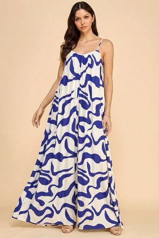 Capri Sky Jumpsuit - Boutique Bella BellaRomper