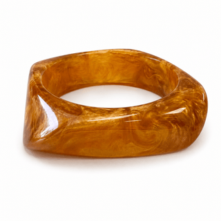 Caramel Acrylic Bangle - Boutique Bella BellaBracelet