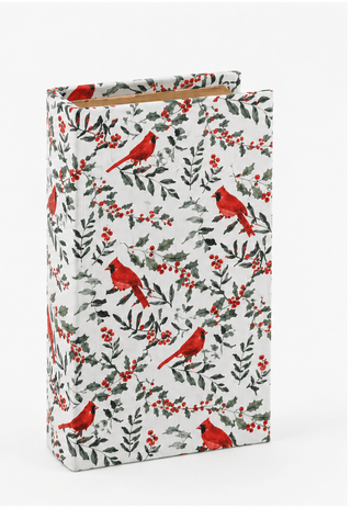 Cardinal & Botanical Book Decor - Assorted Sizes - Boutique Bella BellaKeepsake Box