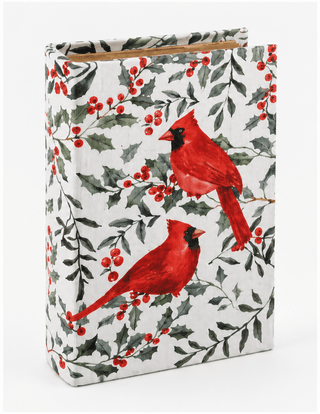 Cardinal & Botanical Book Decor - Assorted Sizes - Boutique Bella BellaKeepsake Box