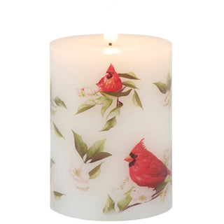Cardinal Flameless Candle - Boutique Bella Bellaflameless candles