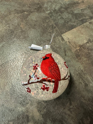 Cardinal on a Limb Ornament - Boutique Bella BellaChristmas Ornament