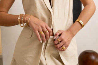 Carrie Paperclip Link Bracelet - Boutique Bella BellaBracelet