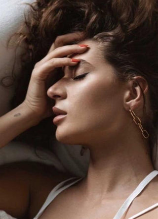 Carrie Paperclip Link Earrings - Boutique Bella Bella