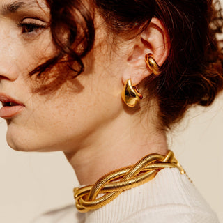Carson Hoop Earring - Boutique Bella BellaEarring