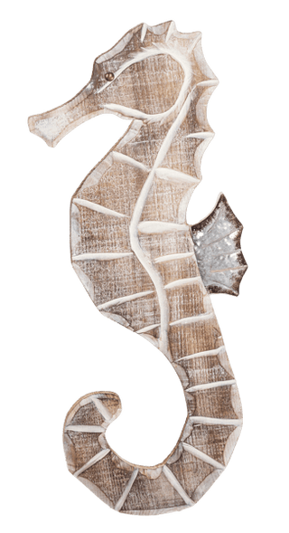 Carved Seahorse Wall Decor - Boutique Bella BellaWall Art