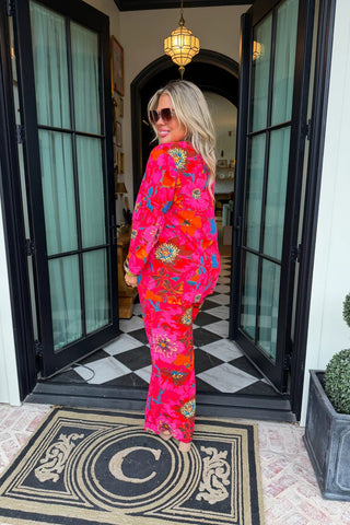 Casa Bella Floral Pant Set - Boutique Bella BellaSet