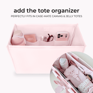 Case-Mate Ballet Pink Bow Jelly Tote Bag - Boutique Bella BellaTote Bag