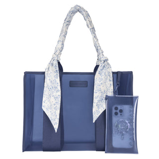 Case-Mate Something Navy Twilly Jelly Tote Bag - Boutique Bella BellaTote Bag