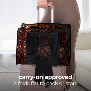 Case-Mate Tortoiseshell Bow Jelly Tote Bag - Boutique Bella BellaTote Bag