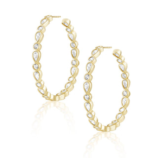 Cassidy Hoop - Boutique Bella BellaEarring