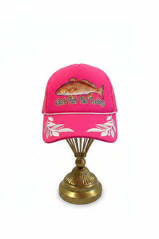 Catch Fish Not Feelings Trucker Hat - Boutique Bella BellaTrucker Hat