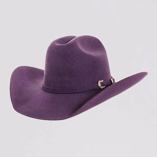 Cattleman Felt Hat-Purple - Boutique Bella BellaHat