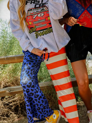 Unleash Your Beast Half&Half Cropped Pants