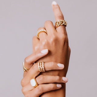 Celeste Eternity Ring - Boutique Bella BellaRing