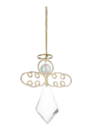 Celestial Gold Angel Tree Decoration - Boutique Bella BellaOrnament