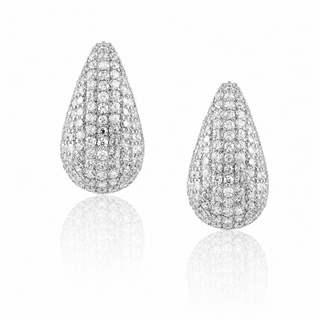 Celine Mini CZ Raindrop - Boutique Bella BellaEarring
