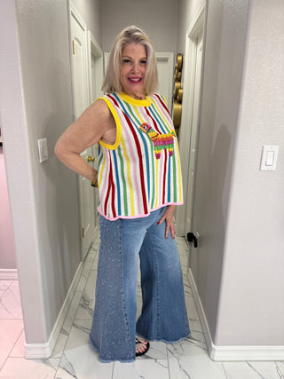 Cello Don't Be Cruel Wide Leg - Boutique Bella BellaJeans
