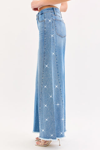 Cello Don't Be Cruel Wide Leg - Boutique Bella BellaJeans