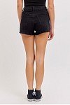 Cello High Rise Fray Shorts Black - Boutique Bella BellaShorts