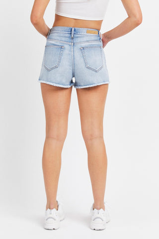 Cello High Rise Shorts (light) - Boutique Bella BellaShorts