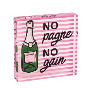 Champagne Acrylic Bar Sign - Boutique Bella Belladecor