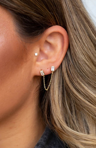 Charlotte Double Studs - Boutique Bella BellaEarrings