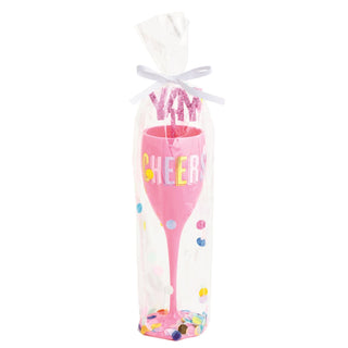 Cheers Acrylic Flute - Boutique Bella BellaCup