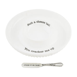 Cheese Ball Dish Set - Boutique Bella BellaServing Platter