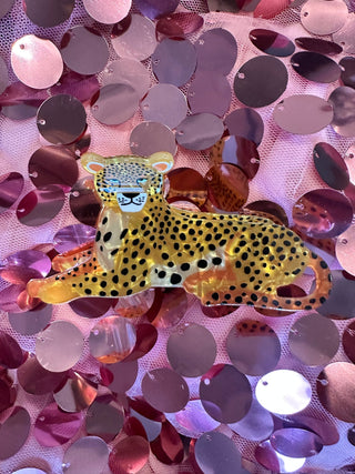 Cheetah Claw Clip - Boutique Bella BellaClaw Clip
