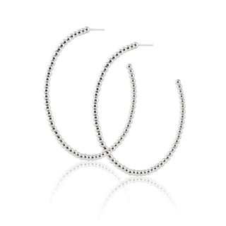 Chelsea Beaded Hoops