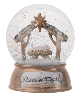 Cherished Baby Jesus Christmas Snow Globe - Boutique Bella BellaChristmas Decor