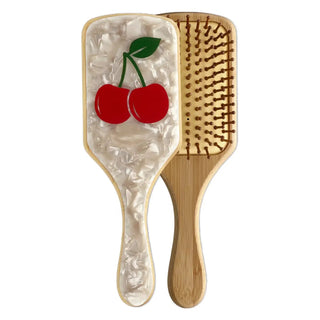 Cherry Hairbrush - Boutique Bella BellaHairbrush