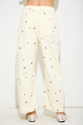 Cherry Print Pants - Boutique Bella BellaPants