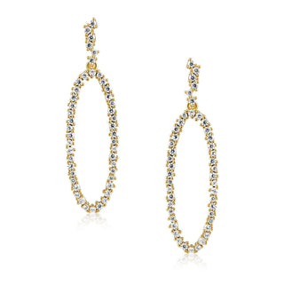Cheyanne Pave Earrings - Boutique Bella BellaEarring