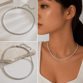 Chloe Tennis Choker - Boutique Bella BellaNecklace