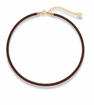 Chocolate Rope Cord Necklace - Boutique Bella BellaNecklace