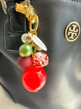 Christmas Bulb Bag Charm - Boutique Bella BellaKey Chain