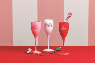 Christmas Champagne Flute - Boutique Bella BellaChampagne flute