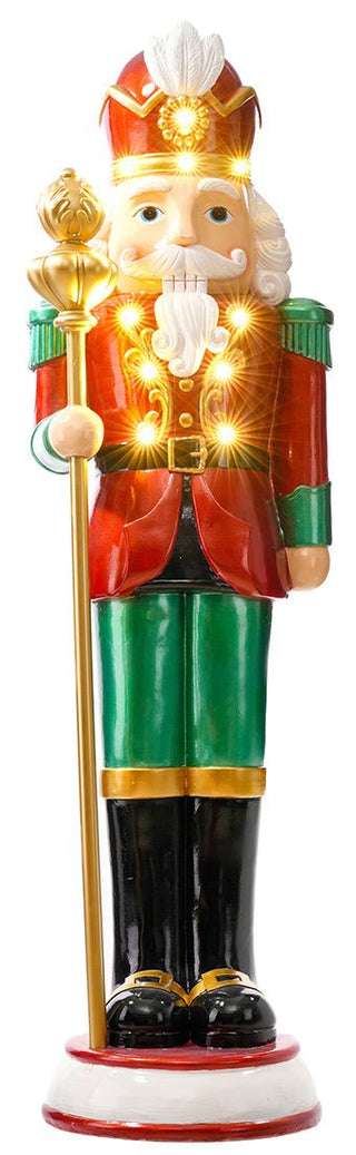 Christmas Commander Lighted Nutcracker - Boutique Bella BellaChristmas Decor