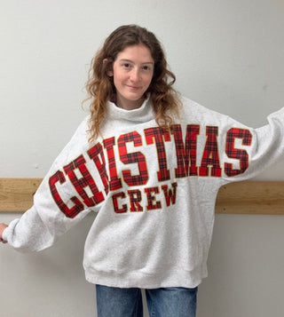 Christmas Crew Mockneck - Boutique Bella BellaSweatshirt