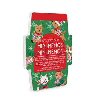 Christmas Dog Mini Memos - Boutique Bella BellaNotepad