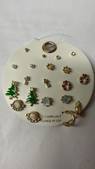 Christmas Earring Pack 2 - Boutique Bella BellaChristmas Earrings