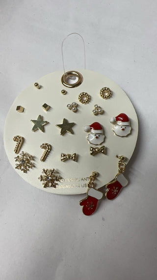 Christmas Earring Pack 4 - Boutique Bella BellaChristmas Earrings