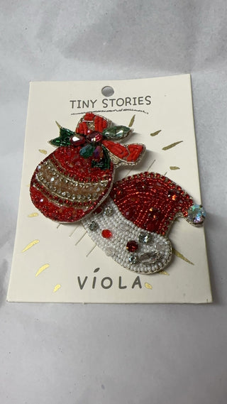 Christmas Hat Pins - Boutique Bella BellaHat Pin