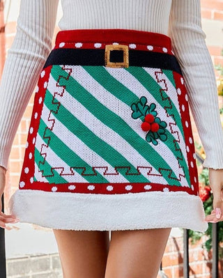 Christmas Joy Skirt - Boutique Bella BellaSkirt