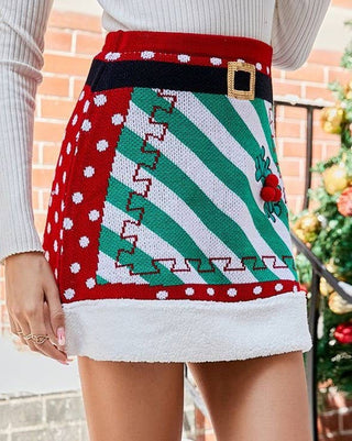 Christmas Joy Skirt - Boutique Bella BellaSkirt