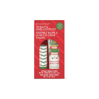 Christmas Lipbalm & Hand Lotion Set - Boutique Bella Bellahand and body lotion